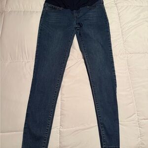 SHEIN Blue Women's  Maternity Jeans